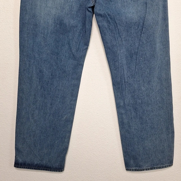 Rebecca Minkoff "NEW" Preppy Rhinestone Studded Boho Straight Leg Jeans Size 10 - Picture 8 of 10